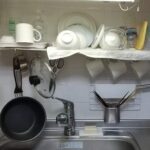 賃貸のシンク上水切り棚の使い方！洗った食器を自然乾燥でラク家事実現